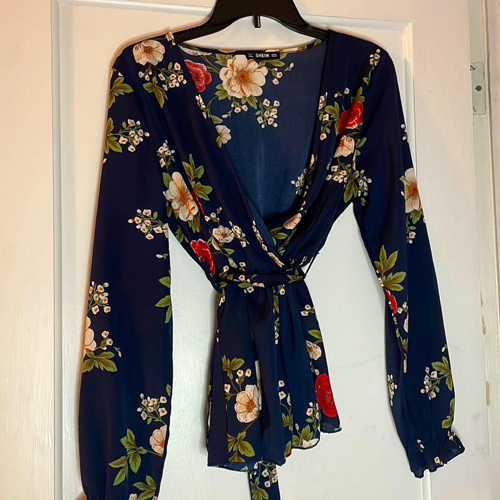 Unworn SHEIN tie shirt